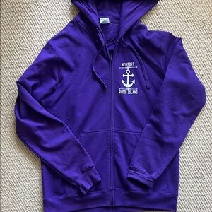 Port and Company Purple Hoodie